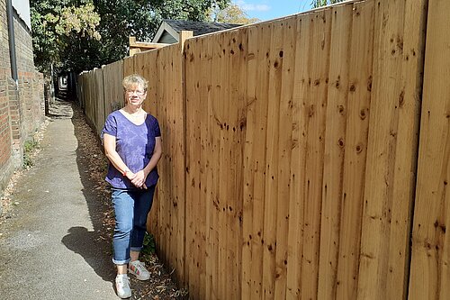 Church path cleared