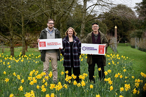 Freddie celebrating English Tourism Week