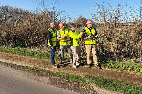 Chrissie and Speedwatch team